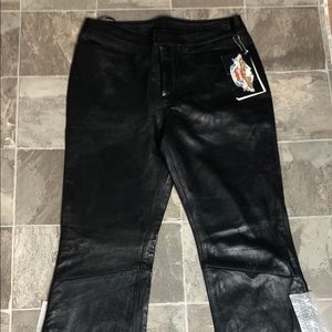 Genuine Leather Harley Davison Pants